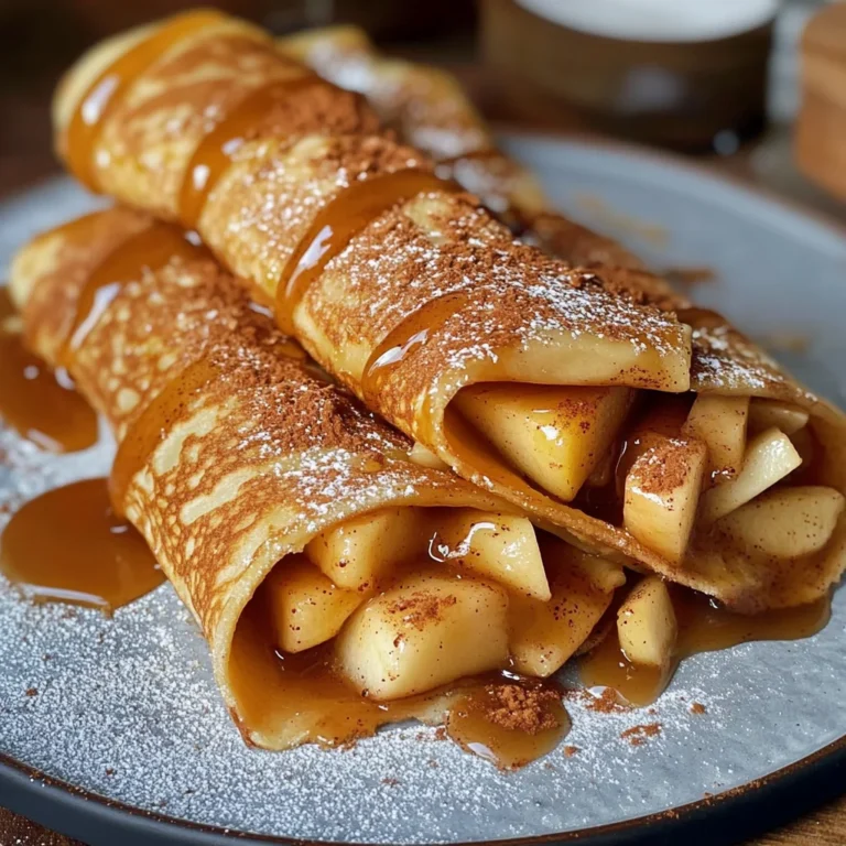 Apple Cinnamon Crepes
