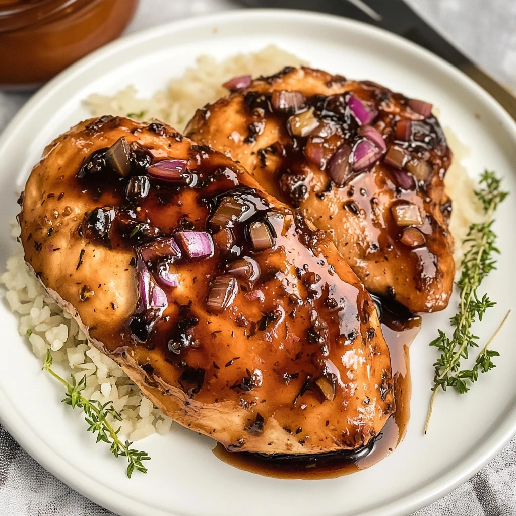 Apricot- Balsamic Chicken