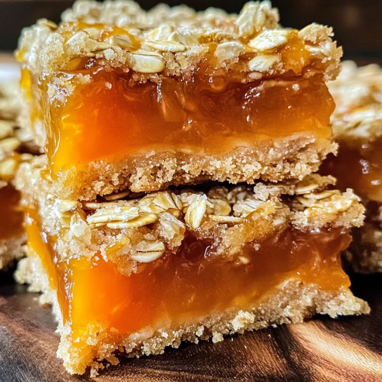 Apricot Oatmeal Bars