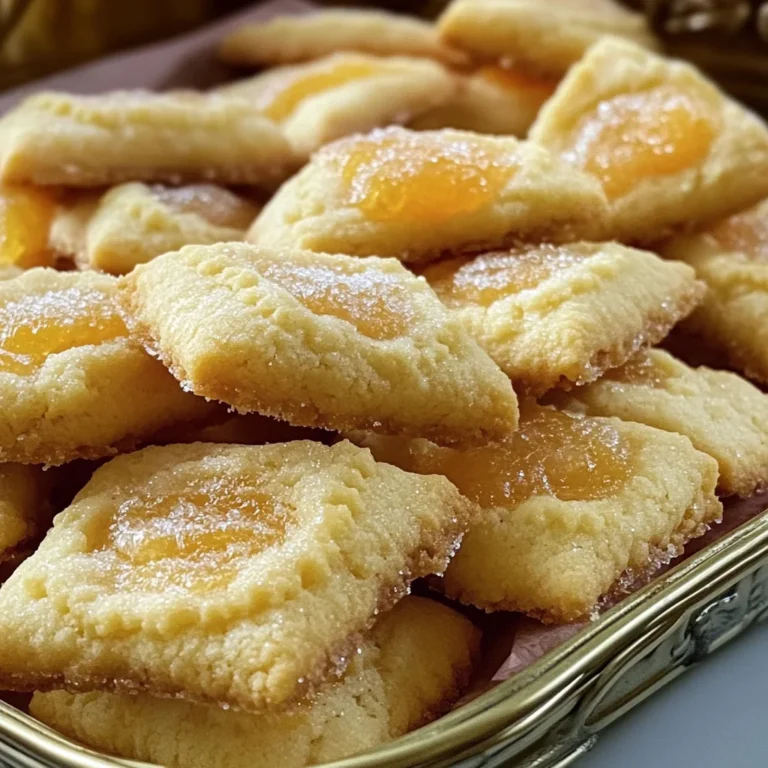 Apricot Pillow Cookies