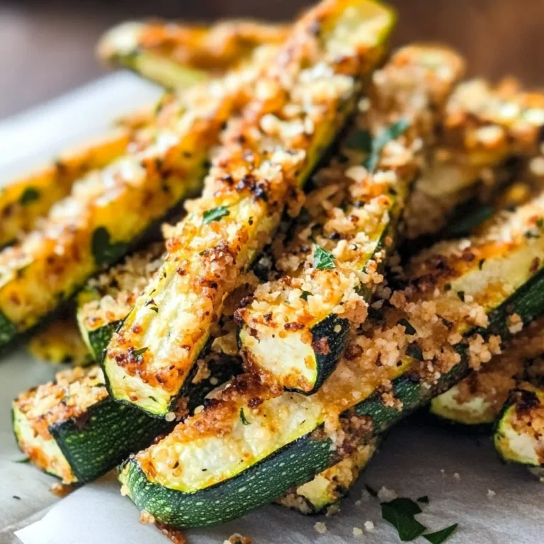 Baked Parmesan Zucchini Fries