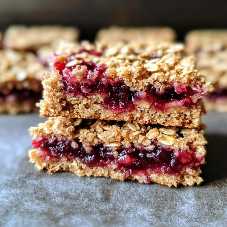 Berry Oat Bars
