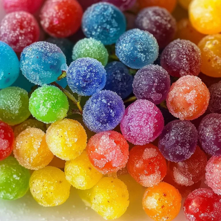 Candy Grapes Recipe (Jello Grapes)