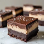Chocolate Brownie Cheesecake Bars