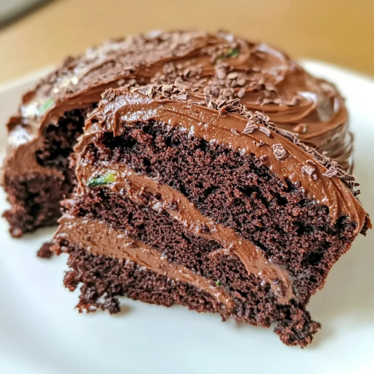 Chocolate Lover's Zucchini Cake