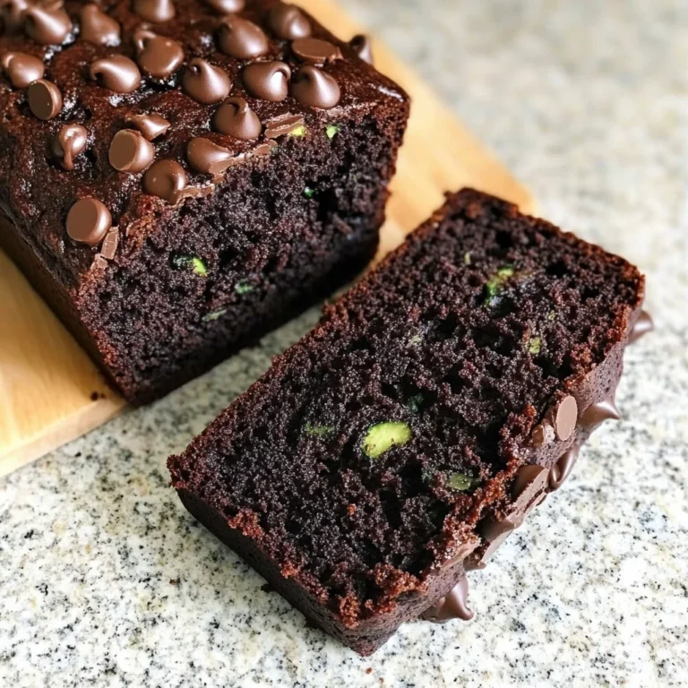 Chocolate Zucchini Bread