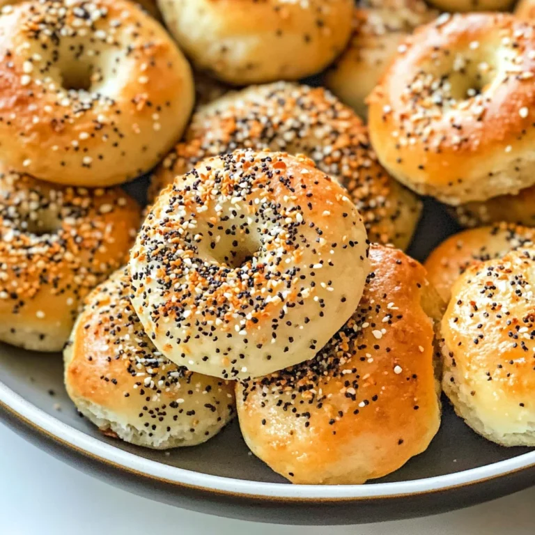 Easy Air Fryer Mini Bagels