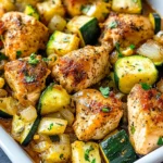 Easy Baked Chicken and Zucchini Recipe