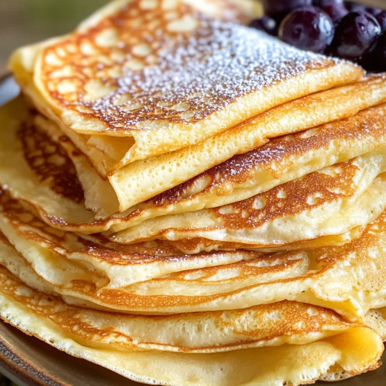 Easy Gluten Free French Crepes Recipe