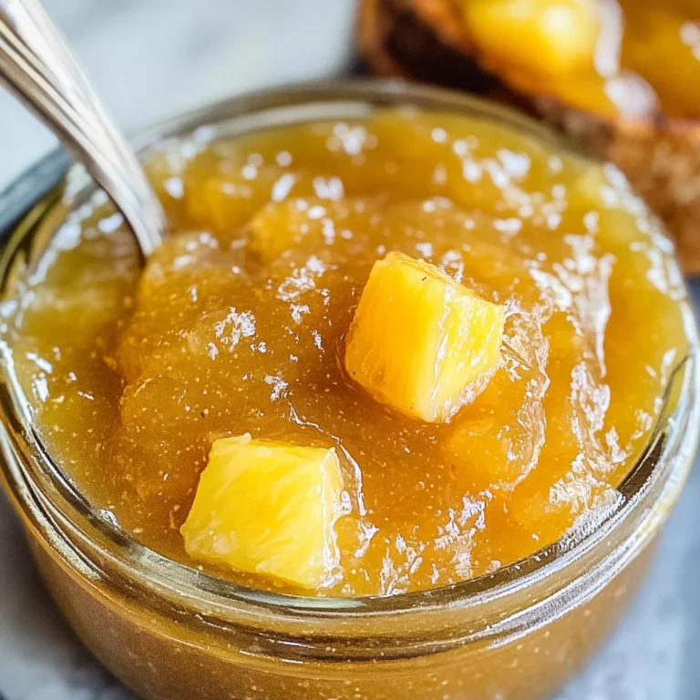 Easy Pineapple Jam Recipe