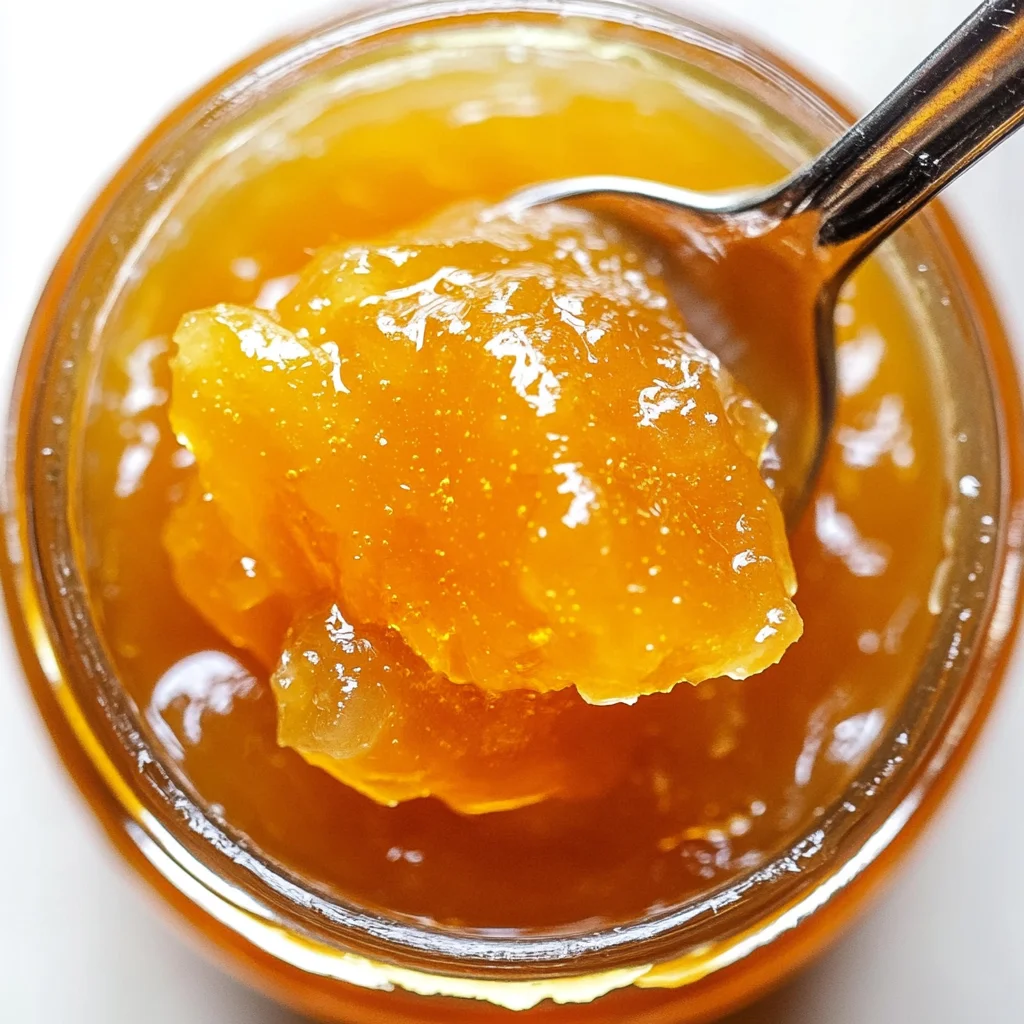 French Peach Jam Recipe