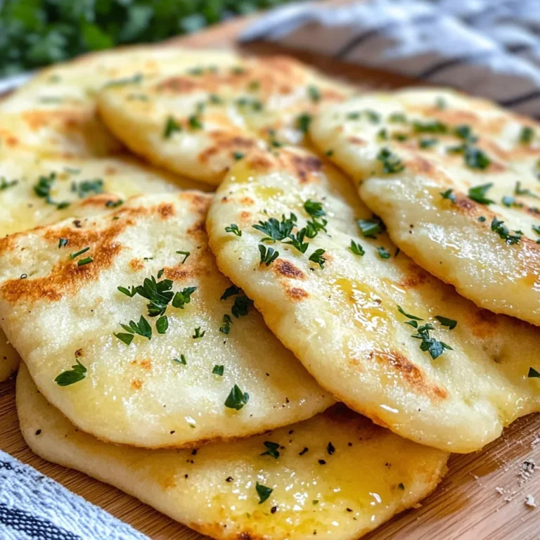 Garlic Keto Naan Bread Recipe