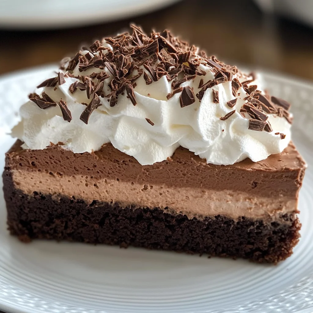 Gluten-Free Chocolate Mousse Cake