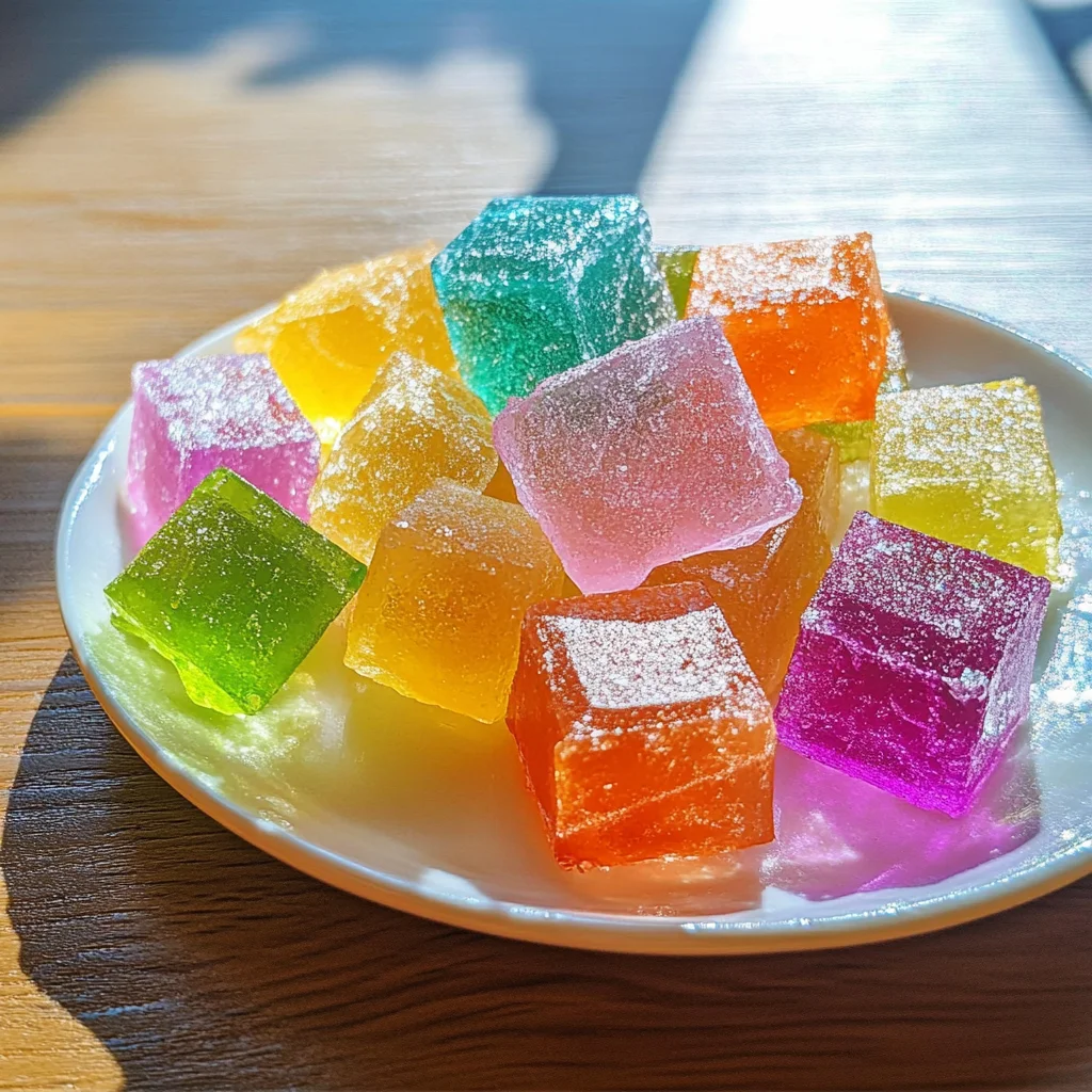 How to Make Kohakutou Candy (Japanese Crystal Gummies)