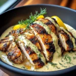 Lemon Pepper Chicken Bowl With Creamy Lemon Sauce