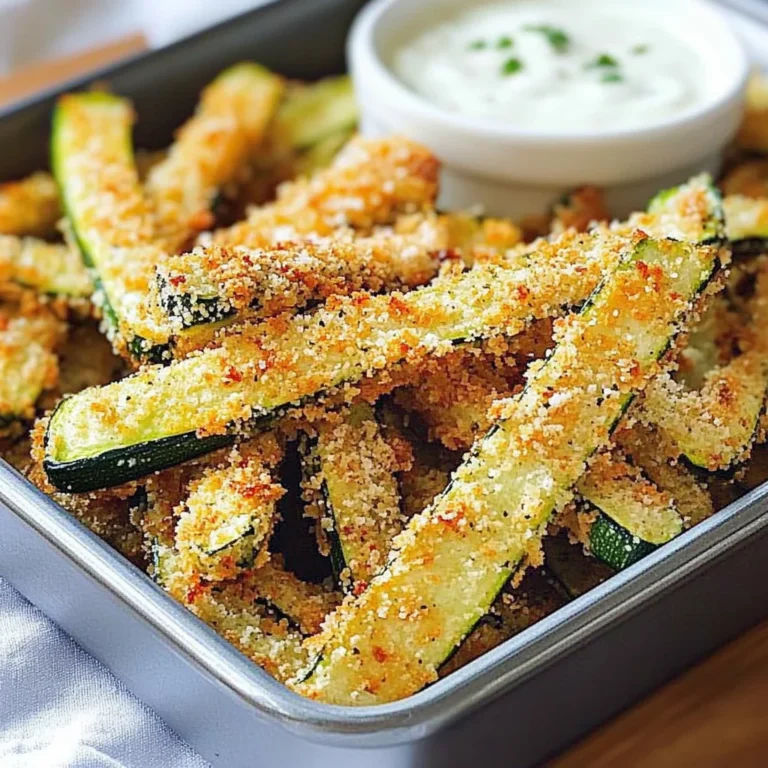 Parmesan Zucchini Fries