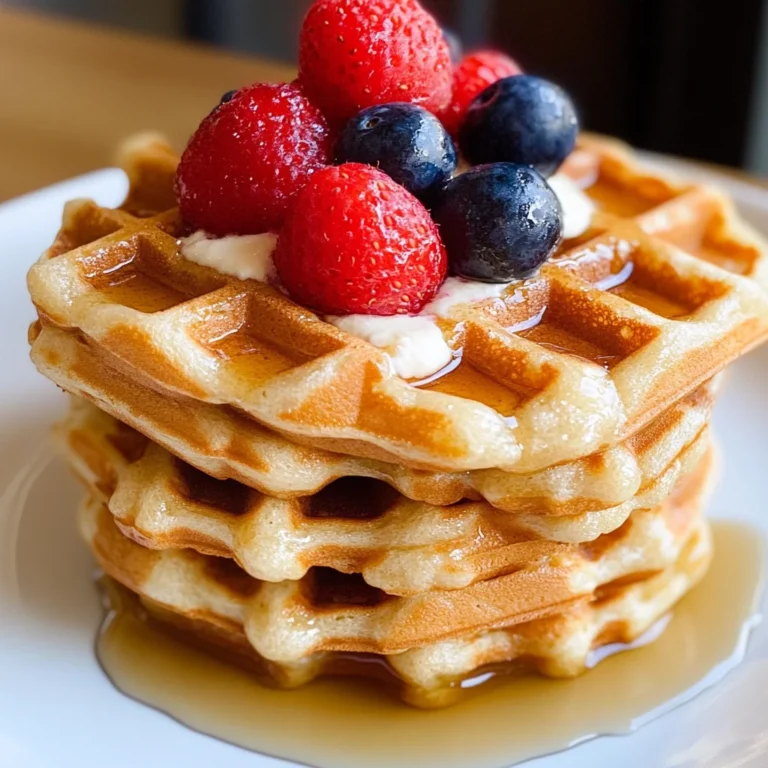 Protein Waffles