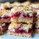 Raspberry Coconut Bars Recipe