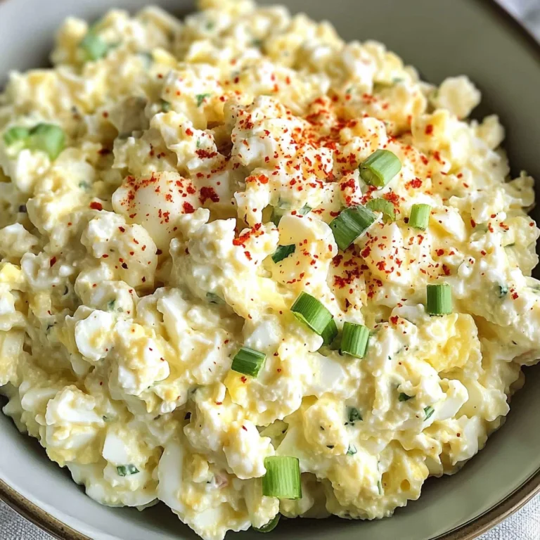 Simple Cottage Cheese Egg Salad