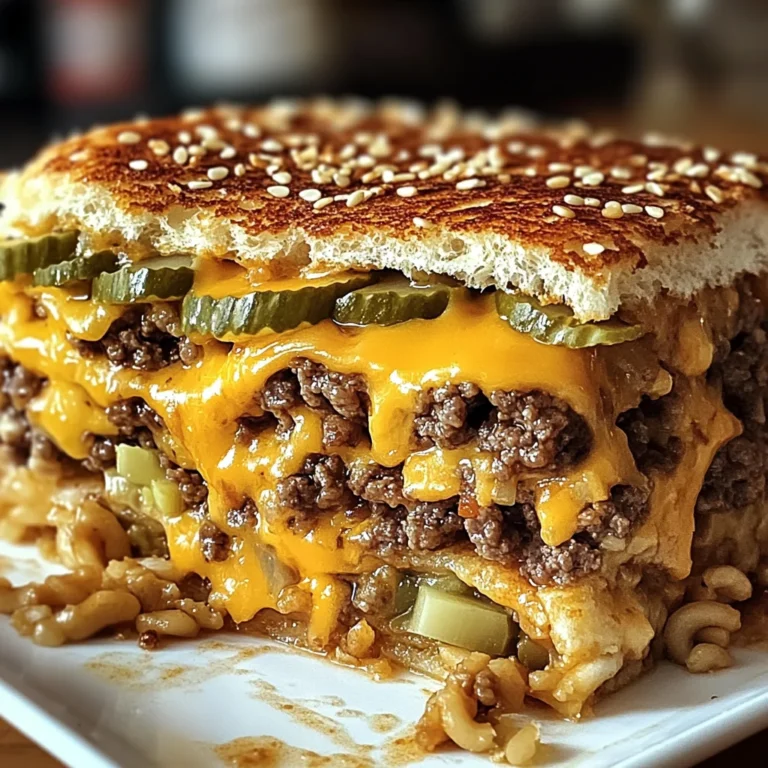 Big Mac Casserole