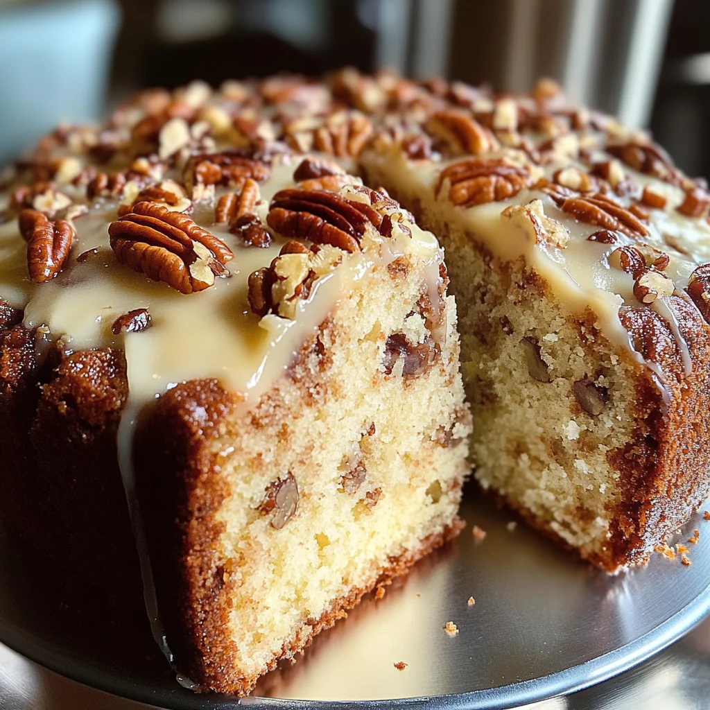 Butter Pecan Pound Cake