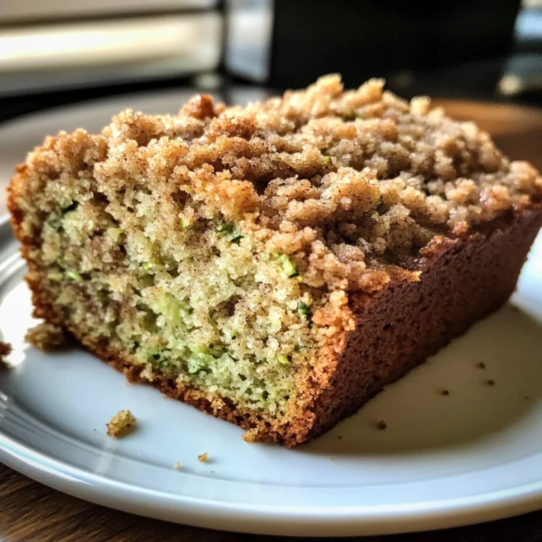 Cinnamon Streusel Topped Zucchini Bread Bakery Style: A Stunning Loaf