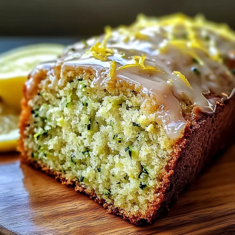 Lemon Zucchini Bread: A Bright & Moist Slice of Summer