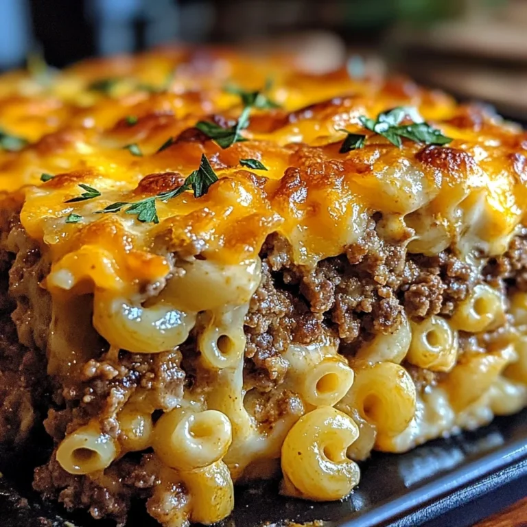 Mac and Cheese Meatloaf Casserole: The Ultimate Comfort Food Mashup