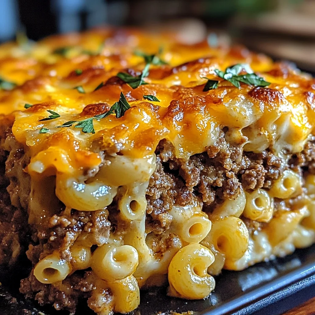 Mac and Cheese Meatloaf Casserole: The Ultimate Comfort Food Mashup