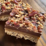 Peanut Butter-Turkey Bacon Bars