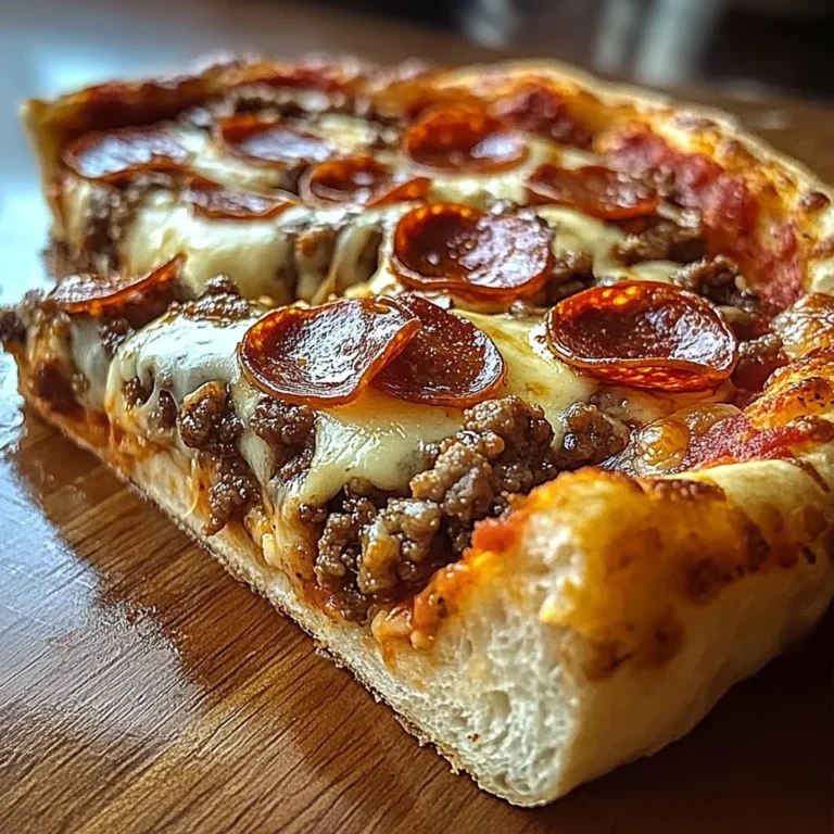 Pizza Burger Pie: A Delicious Twist on Classic Flavors