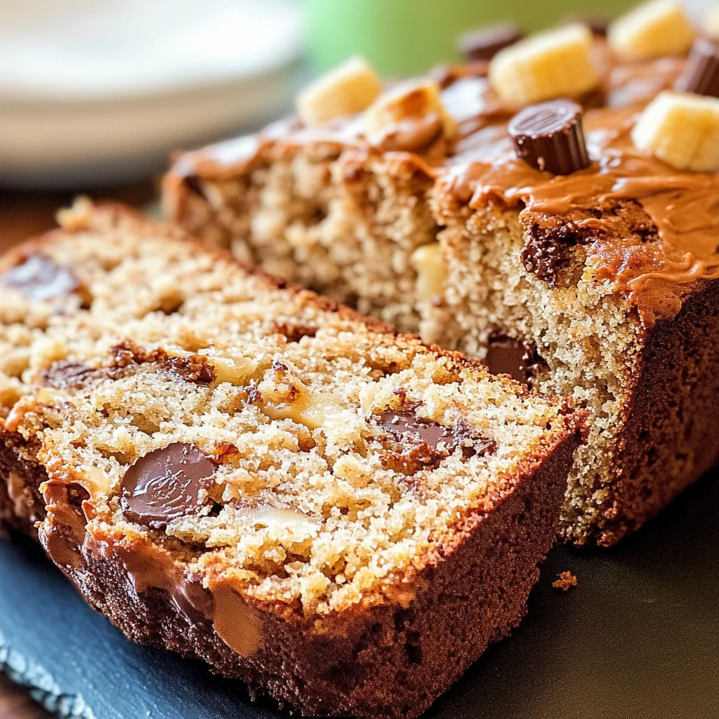 Reese's Peanut Butter Banana Bread