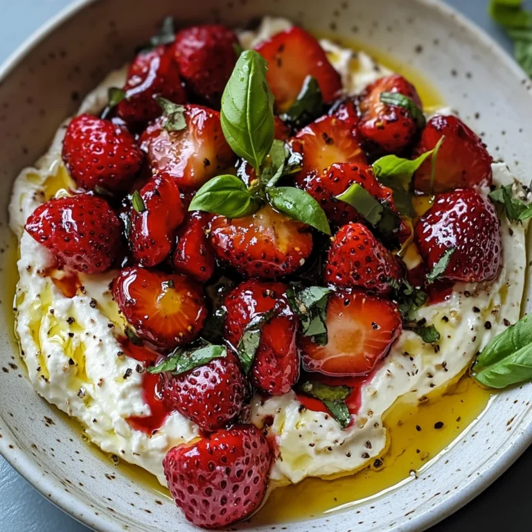 Whipped Feta with Roasted Strawberries: A Flavorful Delight You Can’t Resist