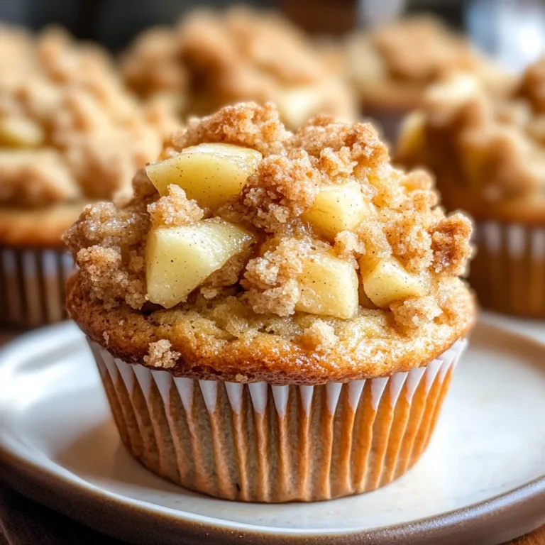 Apple Crumble Muffins
