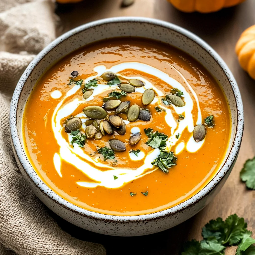 Coconut Curry Pumpkin Soup