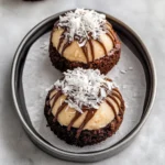 Coconut Dome with Chocolate Spread