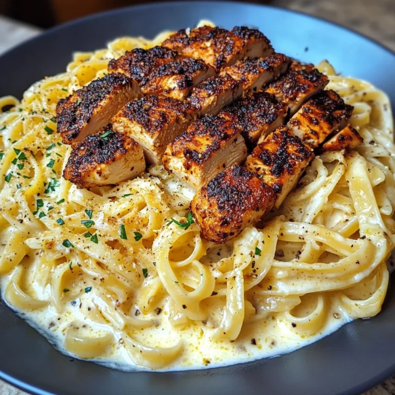 Creamy Cajun Chicken Linguine