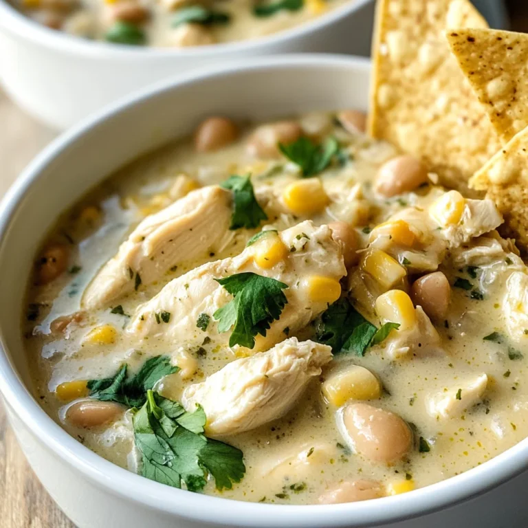 Creamy White Chicken Chili Recipe