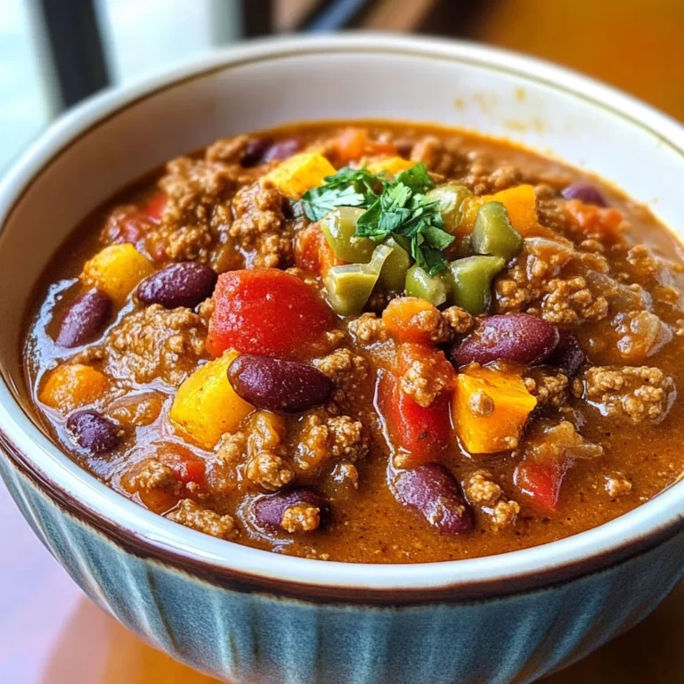 Crockpot Pumpkin Chili