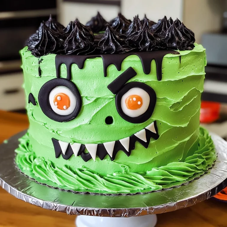 Frankenstein Cake
