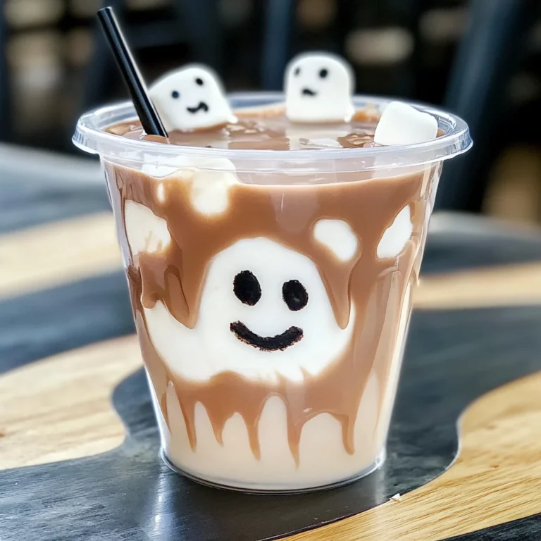 Ghost Chocolate Milk