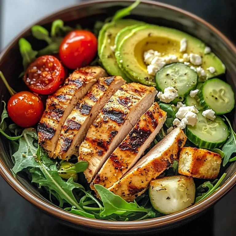 Grilled Chicken & Avocado Power Salad