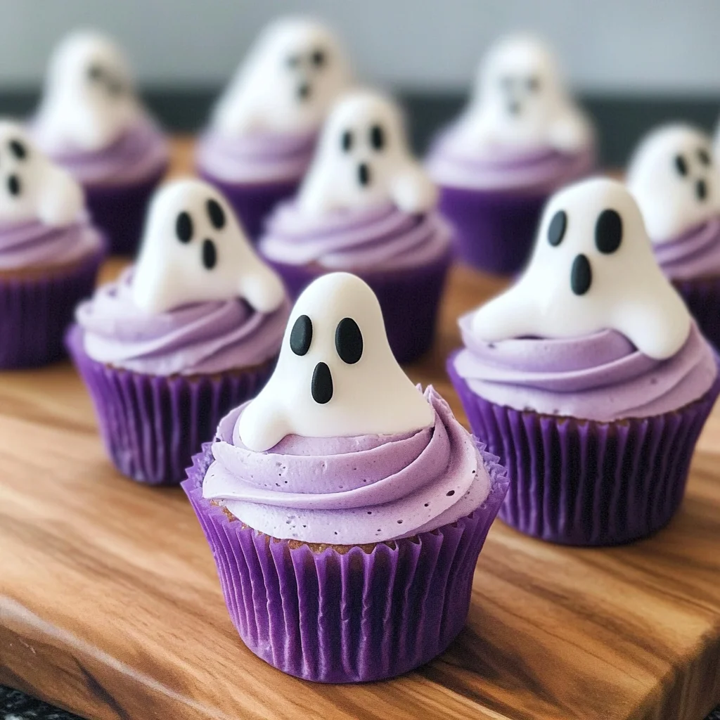 Halloween Ghost Cupcakes