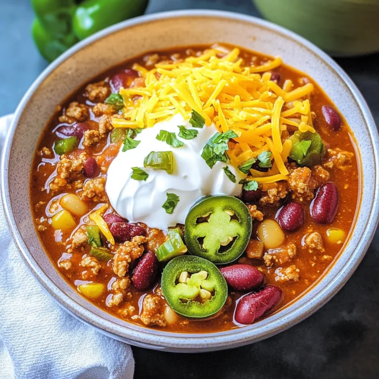 Healthy Turkey Chili