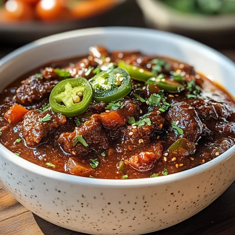 Korean Chile Con Carne