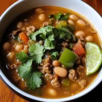 Pinto Beans Green Chile And Beef Soup