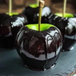 Poison Toffee Apples for Halloween