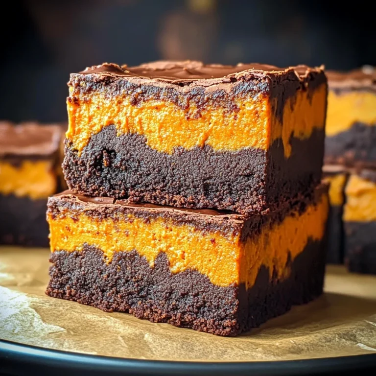Pumpkin Brownies