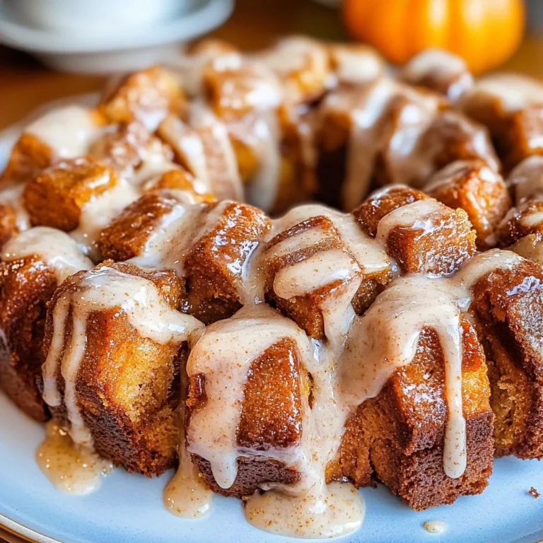 Pumpkin Spice Monkey Bread Recipe