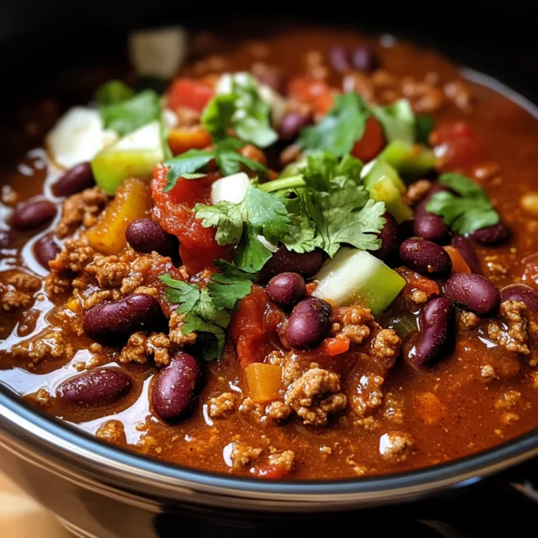 Slow Cooker Chili